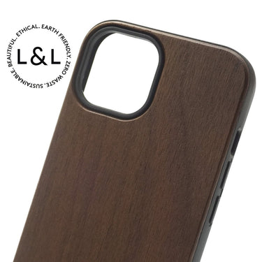 Eco Friendly Walnut iPhone 15 Case - Loam & Lore